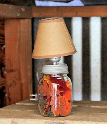 DIY Lamp With Mason Jar Ideas To Look Cozy And Warm