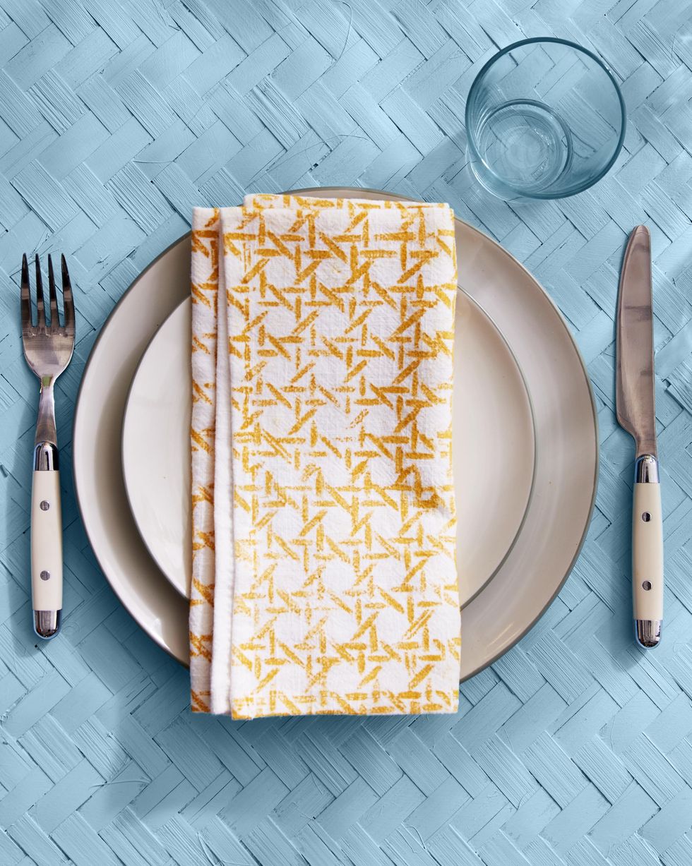 Printed napkin diy