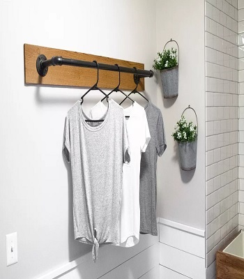 Garment Rack Ideas To Keep Entire Wardrobe Organized - GODIYGO.COM