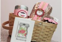 Breakfast-themed gift basket