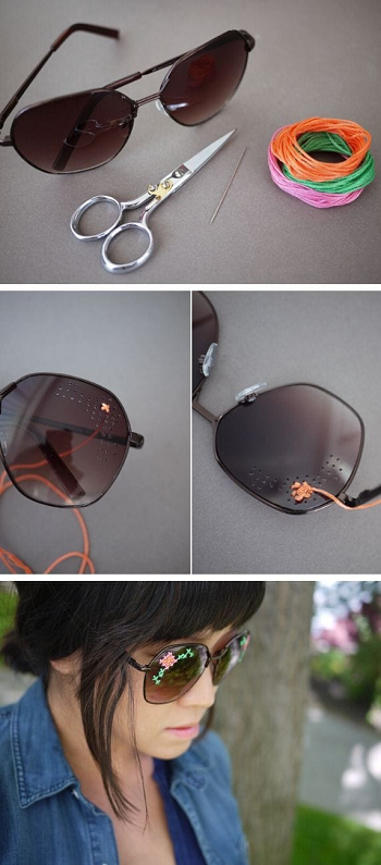 Inspiring DIY Sunglasses Makeover Ideas For Perfect Style