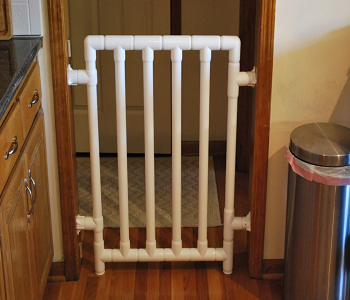 Baby gate from pvc pipes DIY Excellent Ideas To Have Functional Baby Gates