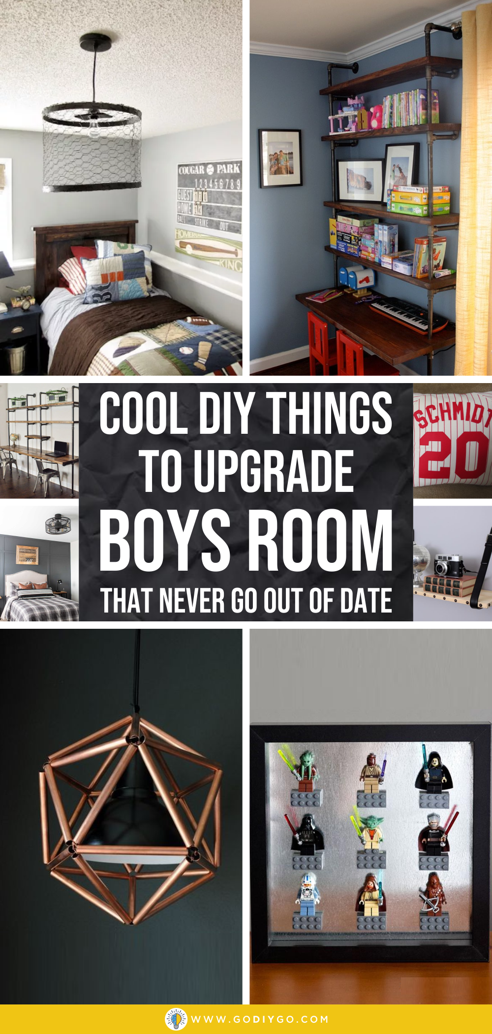 Cool DIY Things to Upgrade Boys Room That Never Go Out Of Date ...