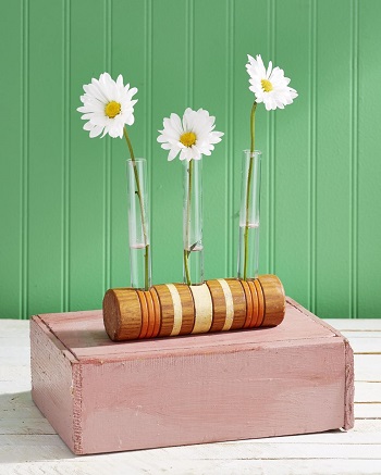 Croquet mallet bud vase DIY Glorious Craft Projects You Cannot Miss To Get Summer Seasonal Spirit