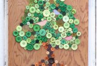 Diy button tree