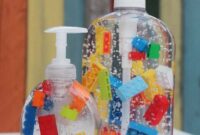 Diy easy soap dispenser with legos