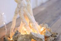 Diy flameless fire pit for teens