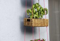 Diy hanging basket planters