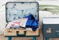 Diy suitcase table