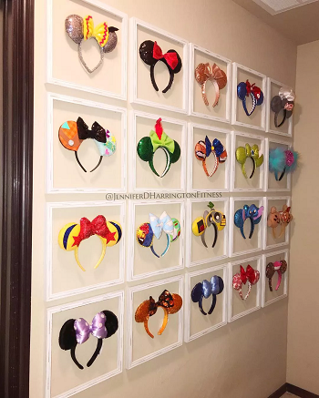 Mouse ear display DIY Disney Nursery Theme Ideas To Have Most Magical Place At Home