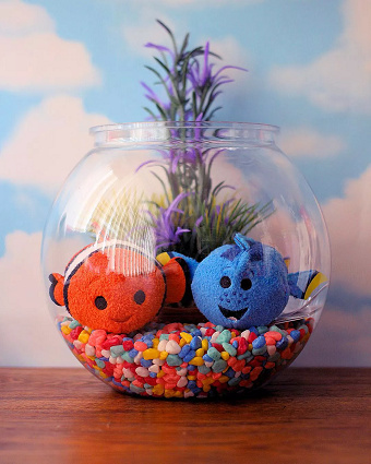 Nemo fish bowl DIY Disney Nursery Theme Ideas To Have Most Magical Place At Home