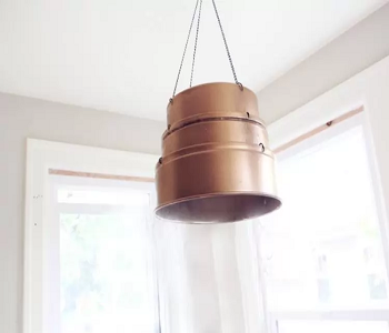 Cake pan lamp shade Smart-Upgrade Repurposing Ideas Of Your Old Baking Pan