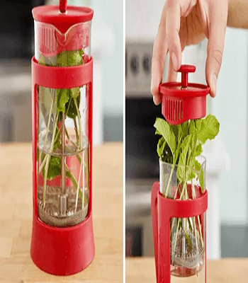 Keep your herbs fresh Utilitarian Ideas You Can Do With The Inexpensive Press Coffee Maker