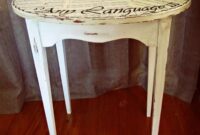 Diy incredible table decoupage