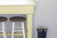 Diy kitchen bar stool reveal