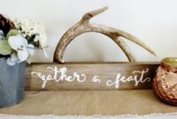 Diy rustic sign