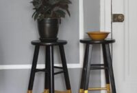 Sumptuous diy bar stool