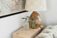 Simple wooden side table