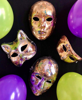 DIY Mardi Gras Mask To Create For Carnival, Christmas, And Halloween