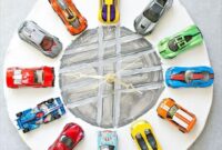 Diy cool car clay clock