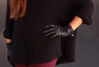 Diy studded gloves