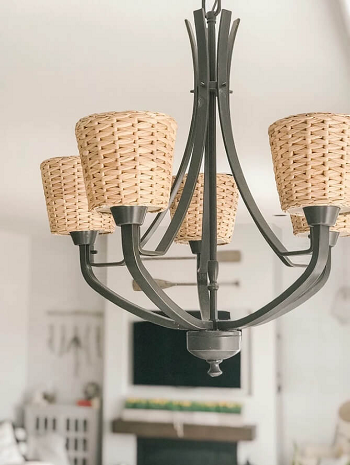 Basket chandelier DIY Tricks To Use Basket For More Valuable Purposes