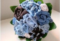 DIY Baby Clothes Bouquets