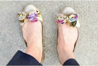 Diy inspired scarf flats