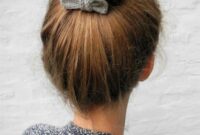 Diy knit hair bow pattern
