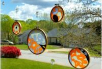 Diy scarf sun catchers