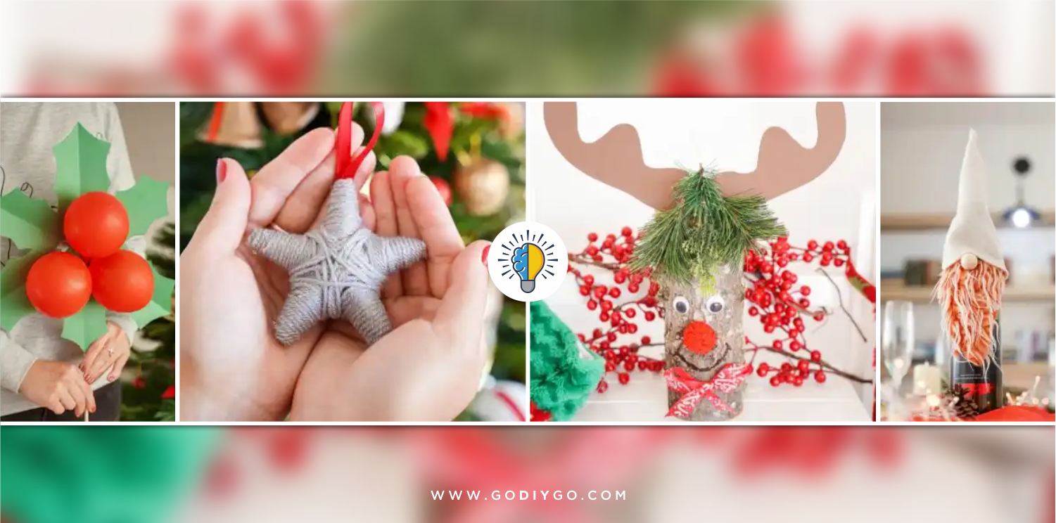 Easy Craft Ideas to Complete Your Christmas Decor - GODIYGO.COM