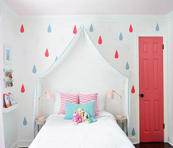 Fresh simple and bright DIY Girl's Bedroom Decorating Ideas Special With Canopy For All Styles