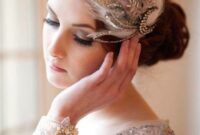 Pretty feather headband