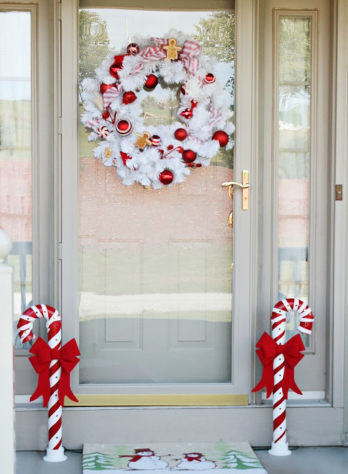 40 Winter Touches for Your Front Door - GODIYGO.COM