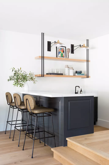 Add open shelving Appealing Ways To Make Your Kitchen Look Extra Expensive