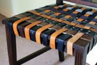 Diy creative belted chair