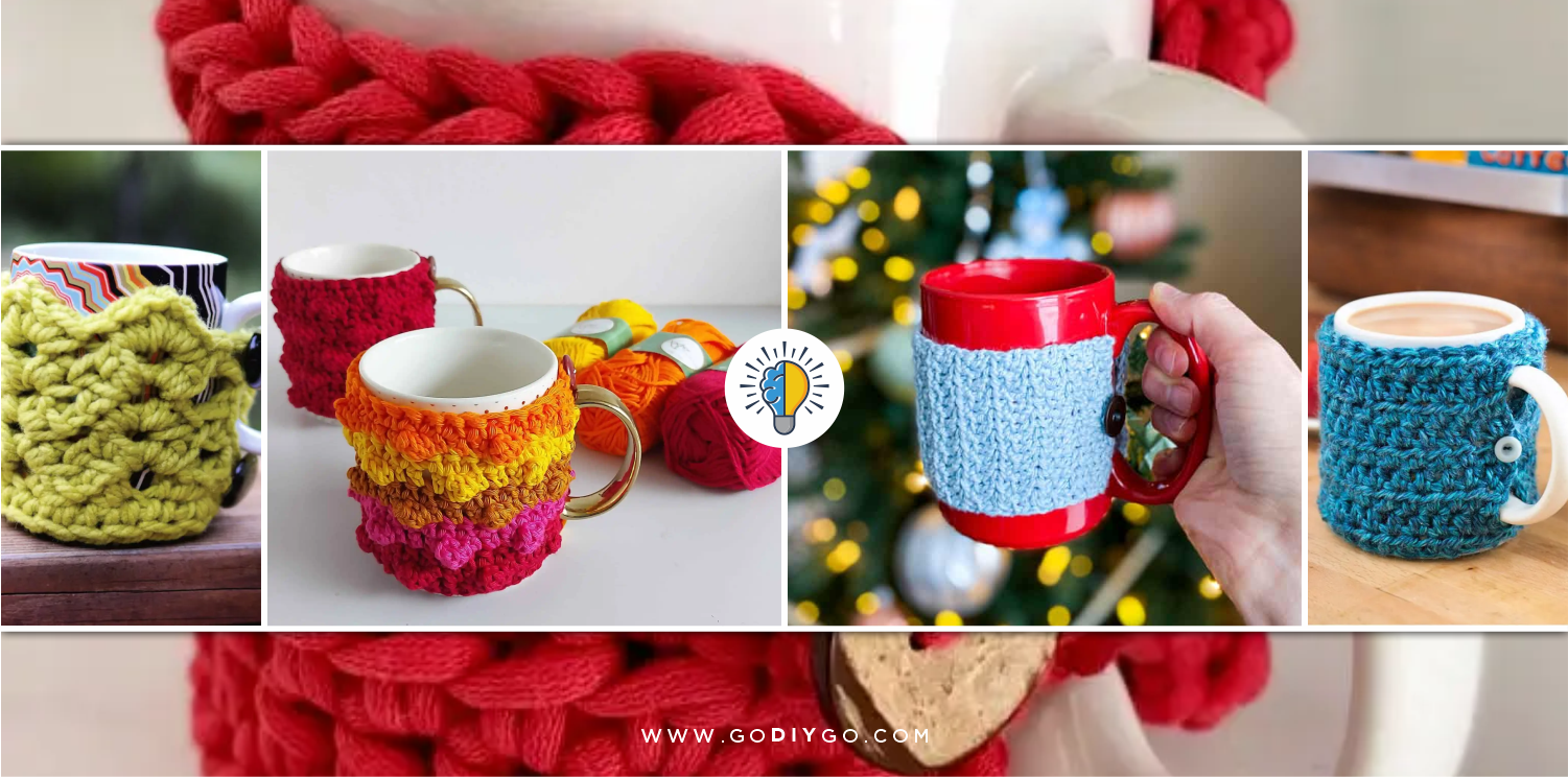 Craft Ideas Of Crochet Mug With Cozy Pattern To Inspire You GODIYGO COM   Craft Ideas Of Crochet Mug With Cozy Pattern To Inspire You Fi 