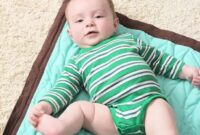 Diy diaper changing mat