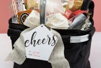 Diy romantic picnic basket gift