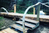 Pallet-and-driftwood-stairs