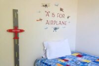 Diy airplane height chart