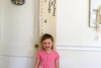 Diy canvas height chart