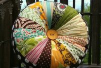 Diy sprocket pillow for outdoor