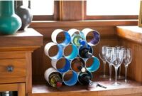 Diy wine rack