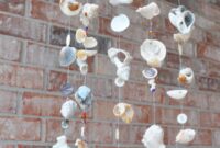 Pretty windchime from seashells