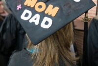 Diy foam letter graduation cap