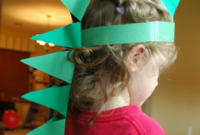 Diy paper dinosaur hat