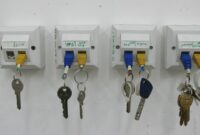 Diy rj-45 key chain and rack