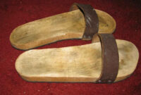 Diy wooden sandals