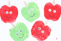 Diy apple stamps